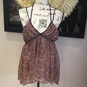 Floral Purple Chemise